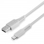 Lindy Câble USB Type A vers Lightning Blanc, 2m