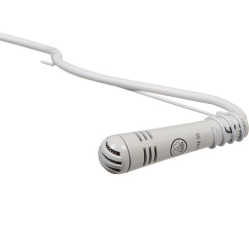 AKG Microphone cardioïde pour suspension, XLR, blanc