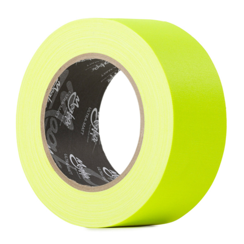 MAGTAPE Gaffer professionnel Ultra Matt - 50mm x 25m Jaune Fluo