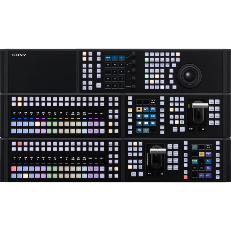 Sony 2 Panneaux de commande compacts M / E 16 boutons pour XVS-G1