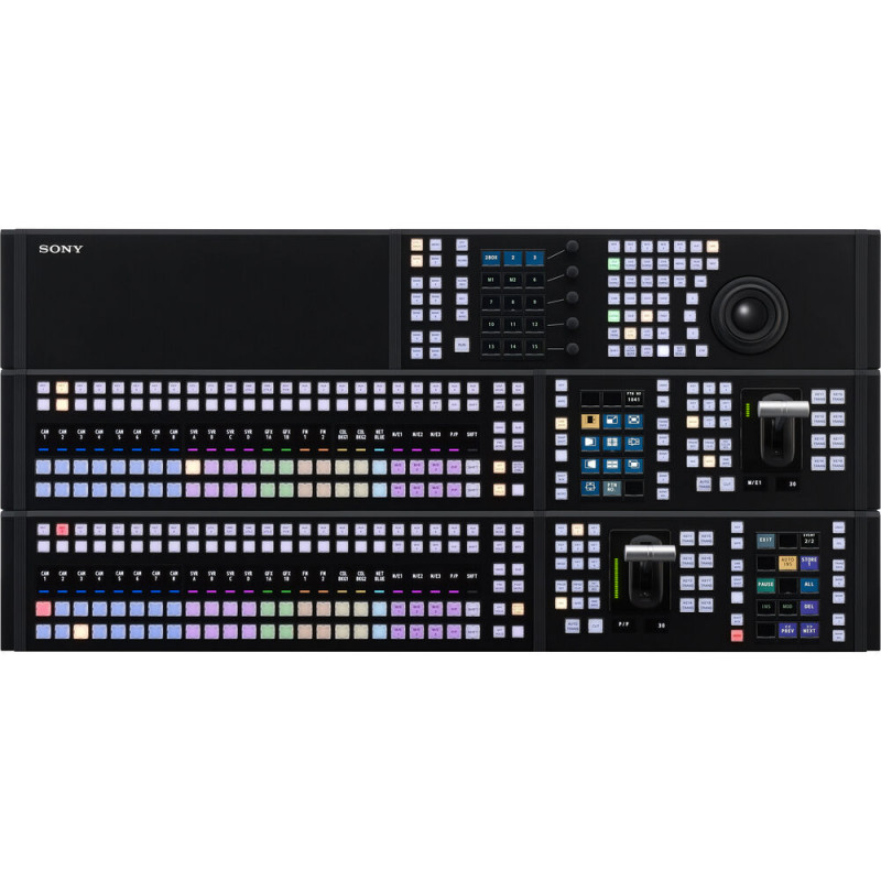 Sony 2 Panneaux de commande compacts M / E à 24 boutons pour XVS-G1
