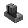 Smallrig 3824B NP-FZ100 kit 2 batteries + chargeur