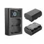 Smallrig 3824B NP-FZ100 kit 2 batteries + chargeur