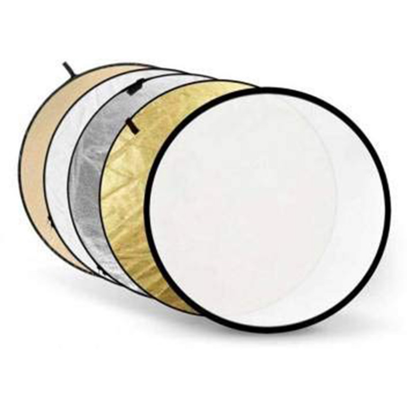Godox 5-in-1 Écran réflexion Or Argent Or doux Blanc Transp. 110cm