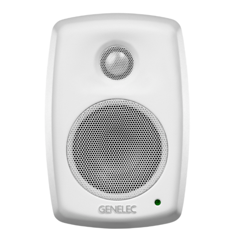 Genelec Enceinte active SMART IP 3 pouces 2 voies. Coloris blanc