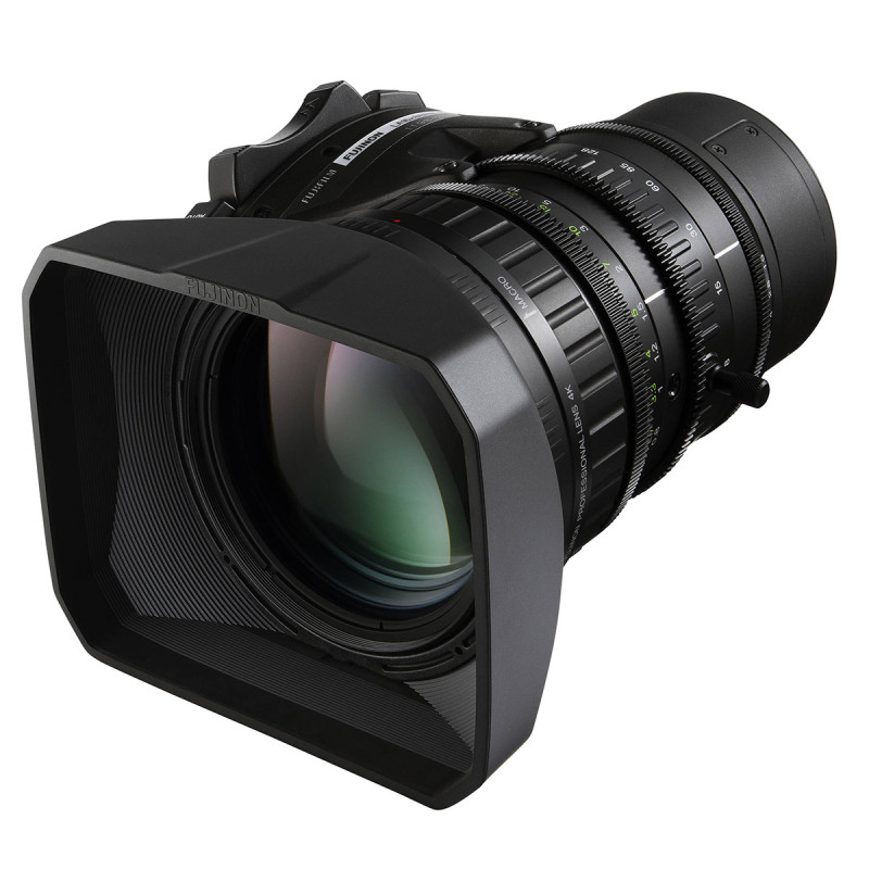 Fujinon LA16x8BRM Objectif 4k 8-128 mm pour Blackmagic Ursa Broadcast