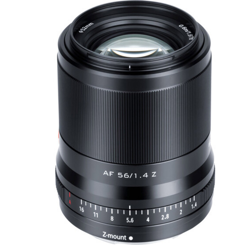 Viltrox APS-C, auto focus prime lens Nikon Z mount, 56mm/f1.4