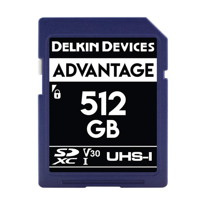 Delkin Carte SD DDSDW633-512G 512GB