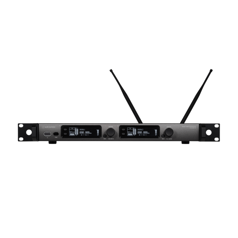 Audio-Technica 3000 Digital Series Dual Channel Receiver w/ Dante