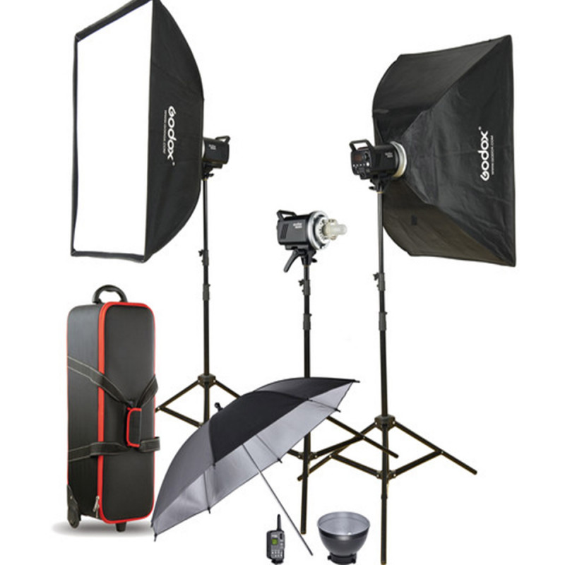 Godox MS300 umbrella kit