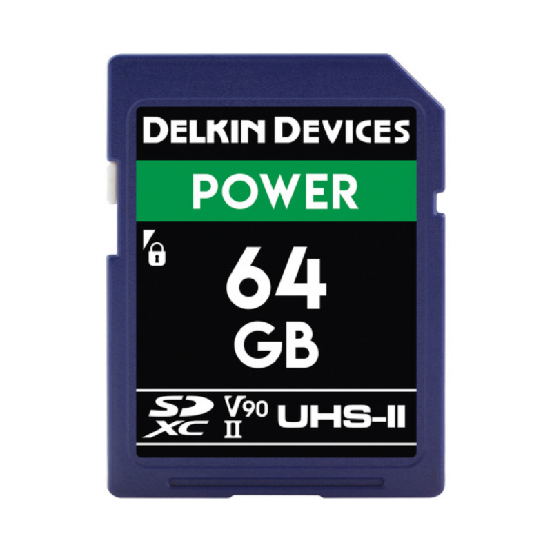 Delkin Carte SD Power UHS-II (V90) SD V90 64GB