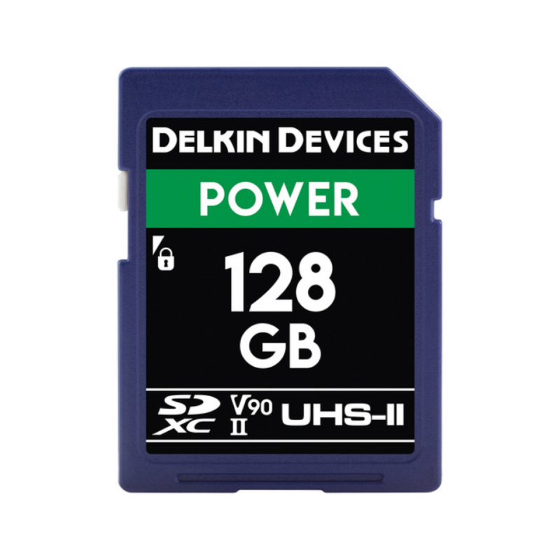 Delkin Carte SD Power UHS-II (V90) SD V90 128GB