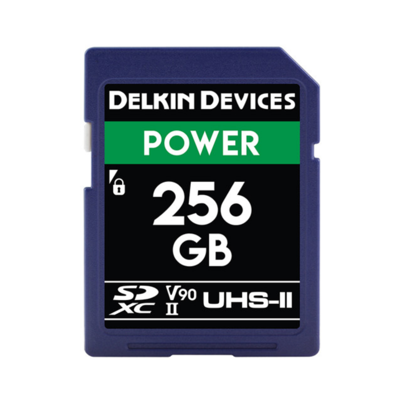 Delkin Carte SD Power UHS-II (V90) SD V90 256GB