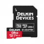 Delkin Carte MicroSD Select UHS-I (V10 / V30) microSD 128GB