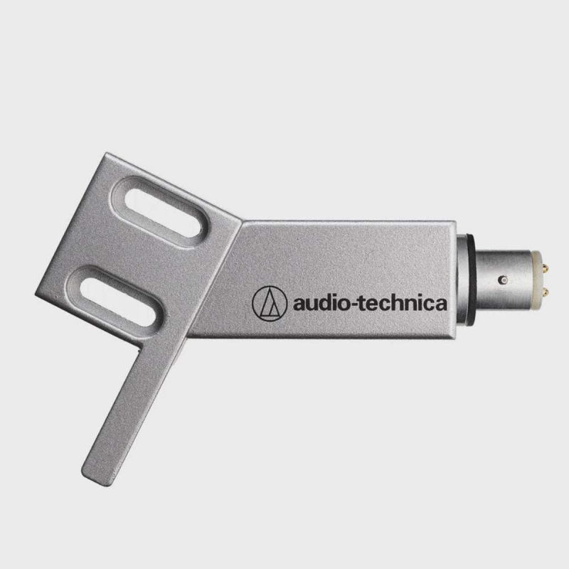 Audio-Technica Angled Shape Headshell for Straight Tonearm Silver