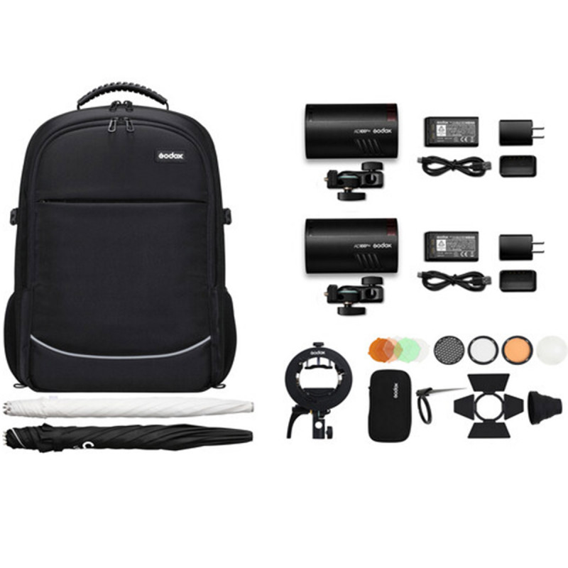 Godox AD100Pro Kit - 2xAD100Pro + accessories