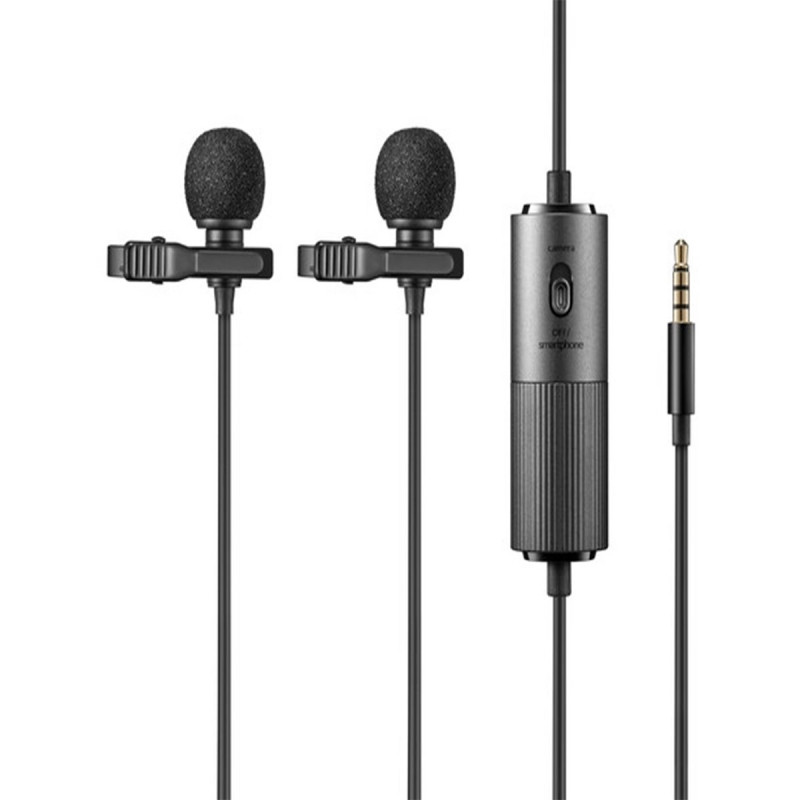 Godox LMD-40C - Dual Omni-directional Lavalier Microphone (4m)