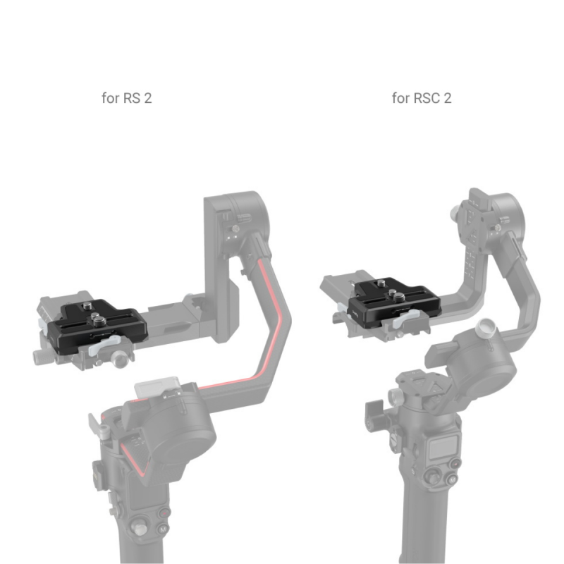 SmallRig Extended Arca-Type Quick Release Plate for DJI RS2 RSC2 3162