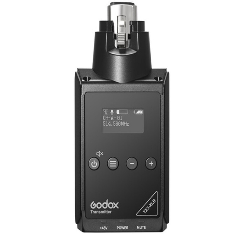 Godox TX3-XLR - Plug-On XLR Transmitter