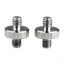 SmallRig 828 Double Head Stud with 1/4" to 1/4" thread 828