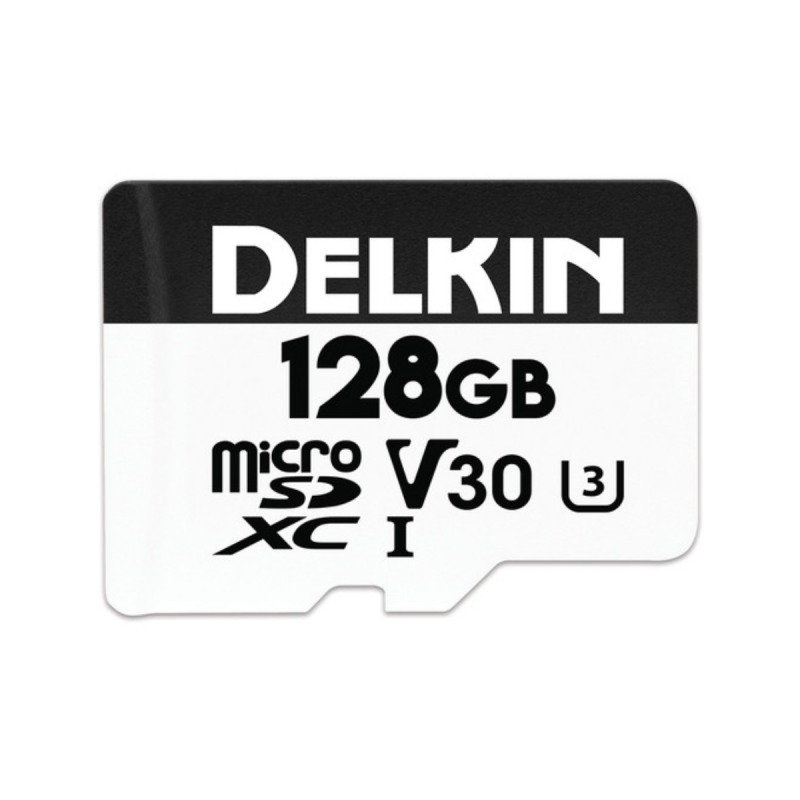 Delkin Carte MicroSD ADVANTAGE UHS-I (V30) microSD 128GB