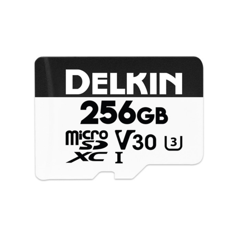Delkin Carte MicroSD ADVANTAGE UHS-I (V30) microSD 256GB
