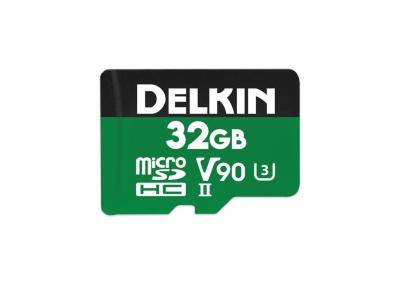 Delkin Carte MicroSD Power UHS-II (V90) microSD 32GB