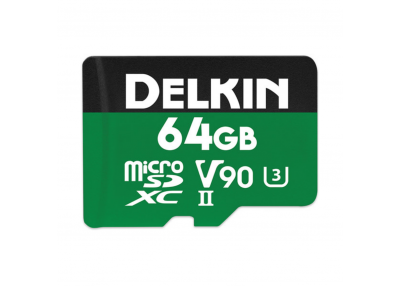 Delkin Carte MicroSD Power UHS-II (V90) microSD 32GB