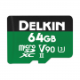 Delkin Carte MicroSD Power UHS-II (V90) microSD 64GB