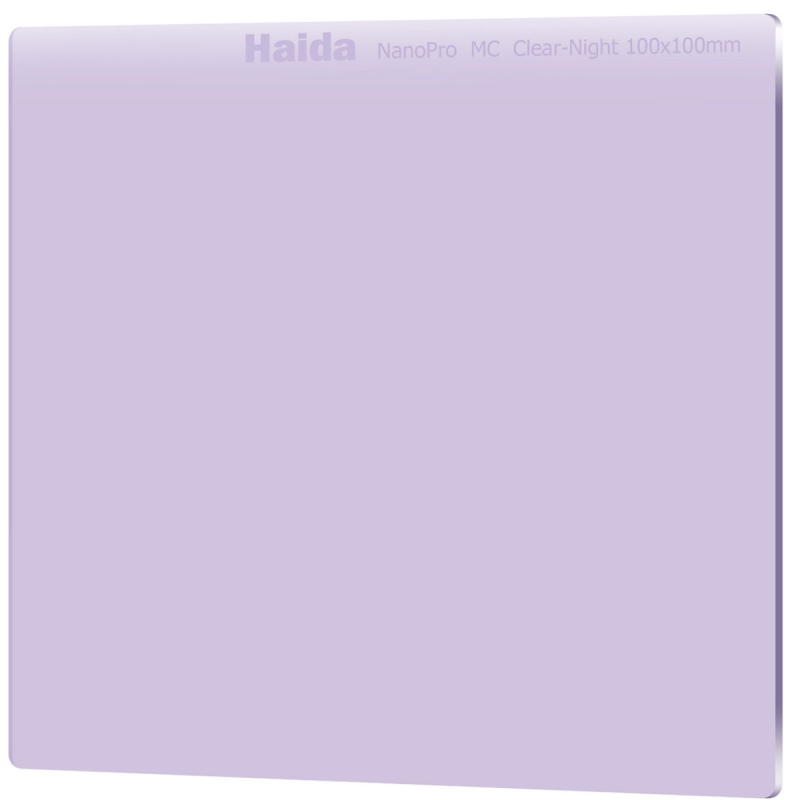 Haida NanoPro MC Verre optique Clear-Night  100*100mm