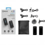 2.4G Wireless Microphone Kit 1+1 with charging case