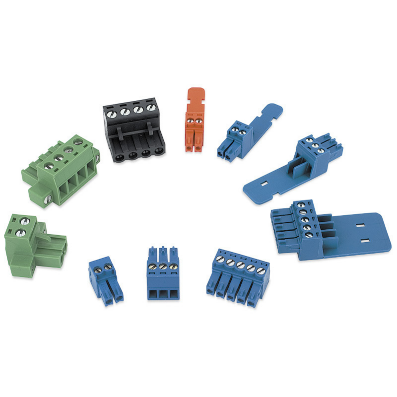 Extron Captive Screw Connectors: 3.5 mm 2 pole, blue with tail Qty 10