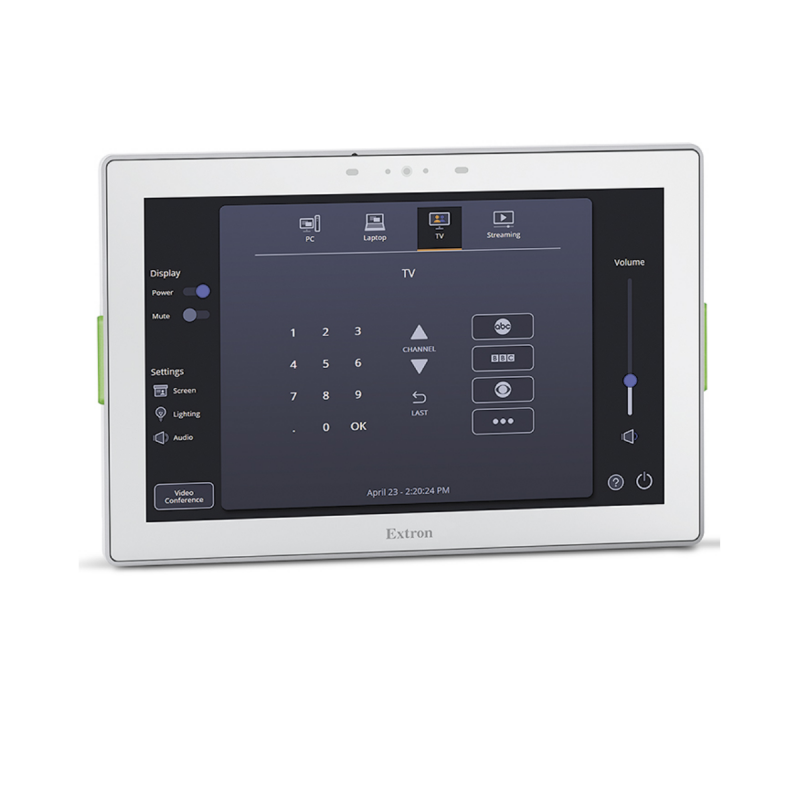 Extron 10" Wall Mount TouchLink® Pro Touchpanel - White