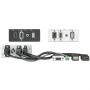 Extron AAP  Double Space White: One HDMI, VGA PC Audio USB 2.0 Type-A