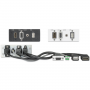 Extron AAP - Double Space - Black: Two HDMI, One VGA One Stereo Audio