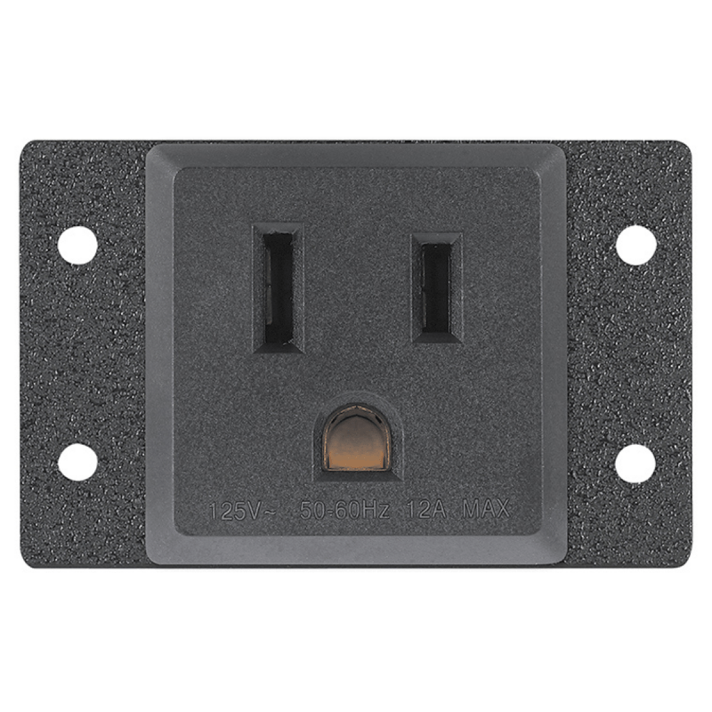 Extron Double Space MAAP - Black: AC Power Module, US Style