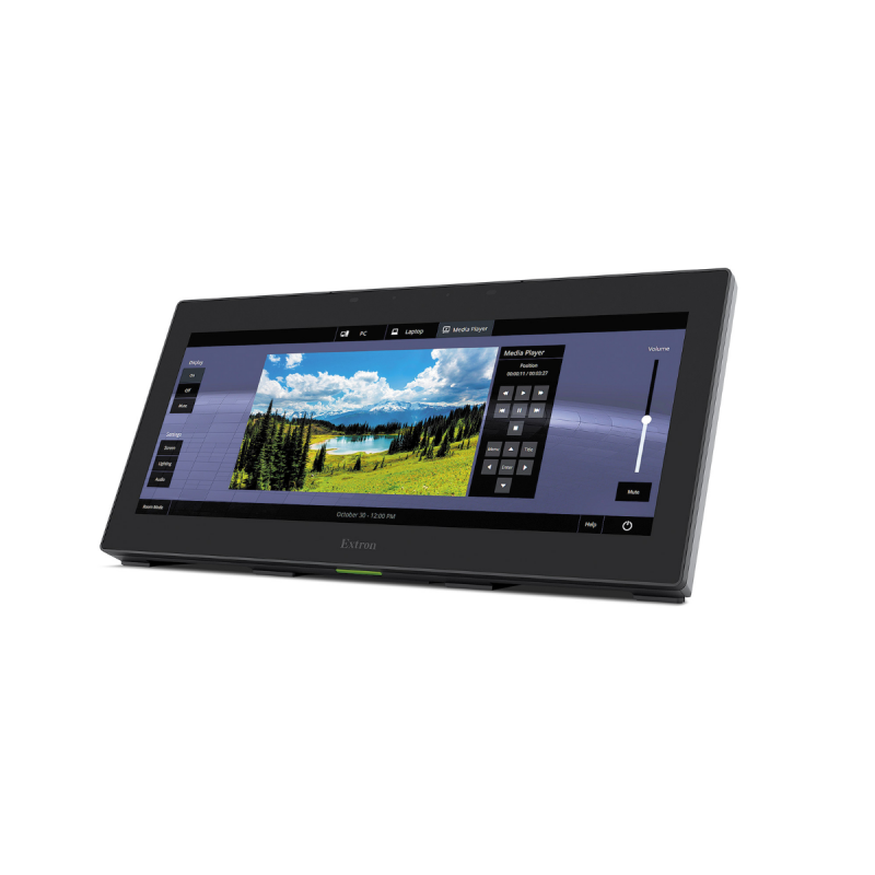 Extron 12” Ultra-wide Tabletop TouchLink Pro Touchpanel - Black
