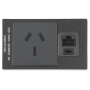 Extron One Multi-Region Unswitched AC Outlet - Black