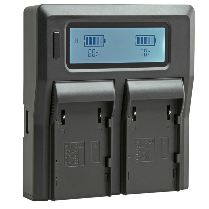 Jupio Dedicated Duo chargeur pour Canon BP-A30/BP-A60