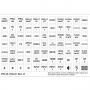 Extron Text and Icon Labels, Sheet 1