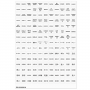 Extron Text and Icon Labels, Sheet 1