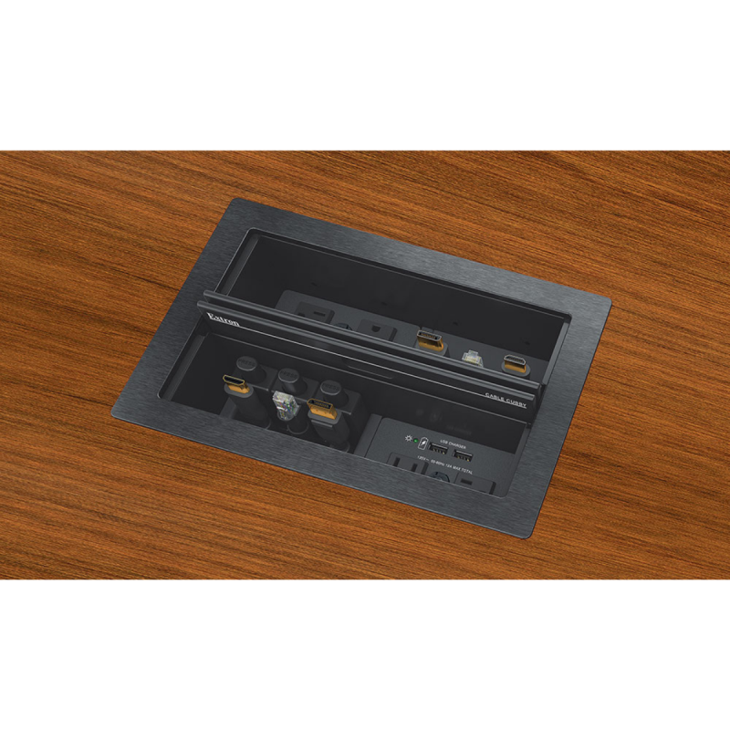 Extron Cable Cubby 1402 Black, AC Module Not Included