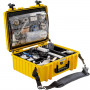 B&W valise Type 6000 with medical emergency kit Jaune