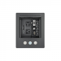 Extron Black with 2 US AC, 12 A Circuit Breaker, and 2 Outlets Under