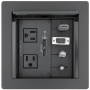 Extron Cable Cubby 500, Black, No AC