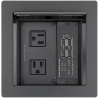 Extron Cable Cubby 500 CCB, Black, No AC