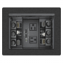 Extron Cable Cubby 700 Noir-Module d'alimentation CA non inclus