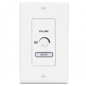 Extron Volume and Mute Controller - Decorator-Style Wallplate