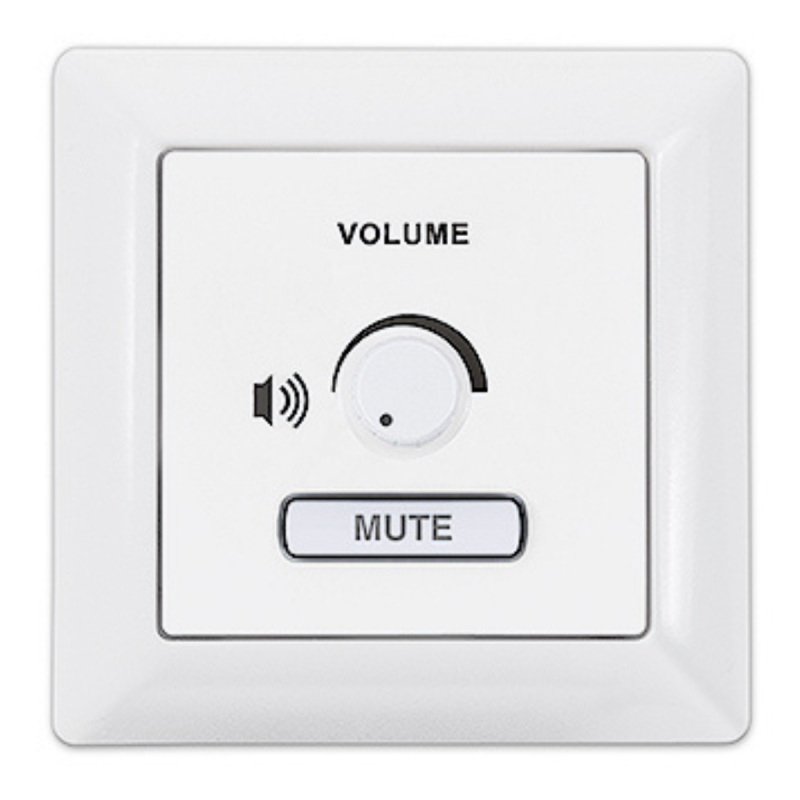 Extron Volume & Mute Controller - EU Wall Frame for EU Junction Boxes