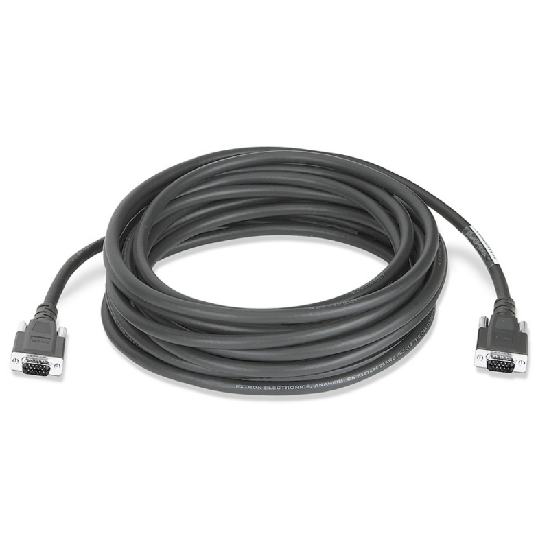 Extron VGA Cable: 15-pin HD Male to Male Molded - 100' (30.4 m)